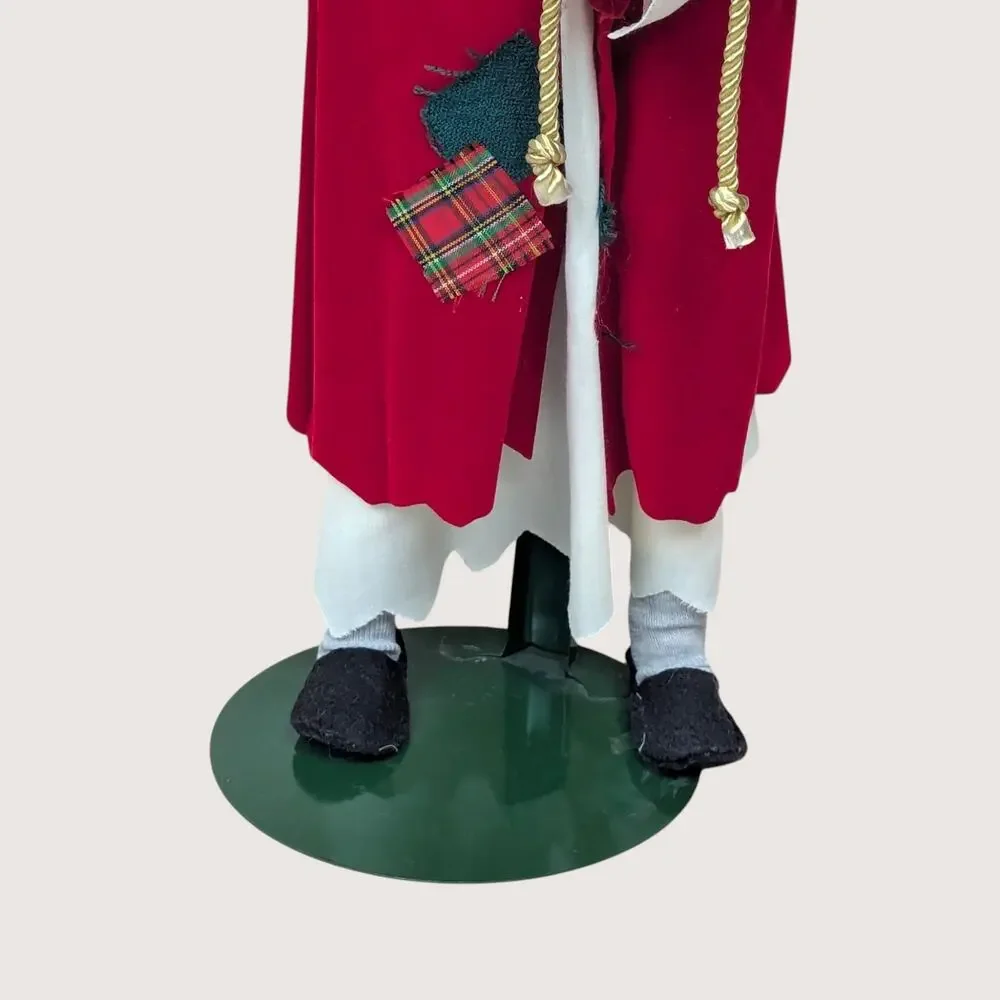 1980s Dept 56 Ebenezer Scrooge Porcelain Dickens Style Display Doll